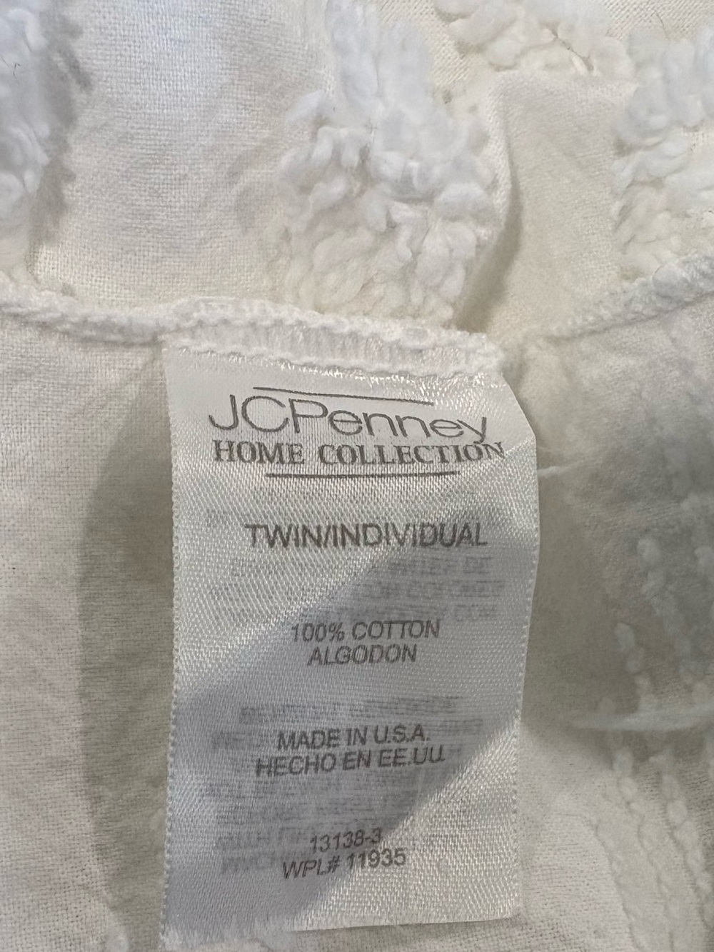 Gorgeous!! vintage   Chenille twin-queen size bedspread - Picture 4 of 4